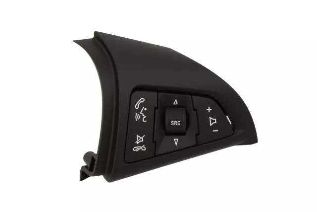 13275248 - : Jet Black Radio Control Switch for Chevrolet: Camaro, Cruze, Cruze Limited, Malibu, Malibu Limited, Volt Image