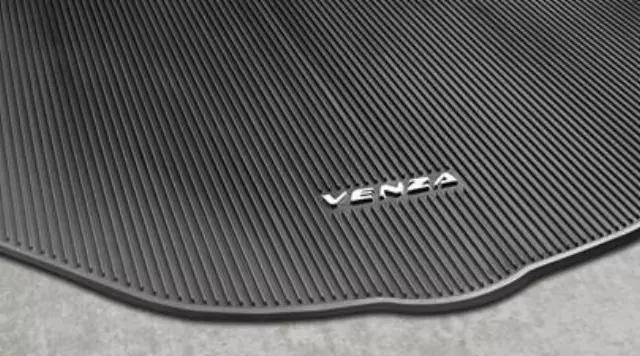 2009-2015 Toyota All Weather Cargo Mat w/Logo Black Venza - Toyota (PT9080T09102)