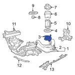 XR3Z5310TA - Suspension: Coil Spring for Ford: Mustang Image