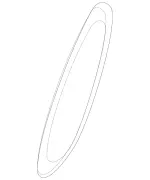 1908854900 - Attachment Parts: Cover Grill for Mercedes-Benz Image