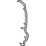 FA1Z5825325B - Body: Front Weather-strip for Lincoln: MKX, Nautilus Image