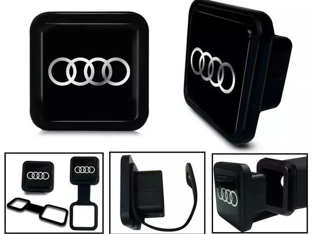 Trailer Hitch Cap (non-carbon fiber) - Audi (ZAW-092-702-B)