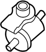 14939EH100 - Emission System: Vacuum Tank for INFINITI: FX45, M45 Image