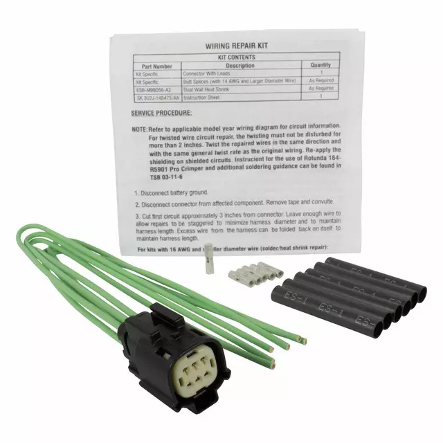 3U2Z14S411FEAB - : Wire Assembly for Ford Image