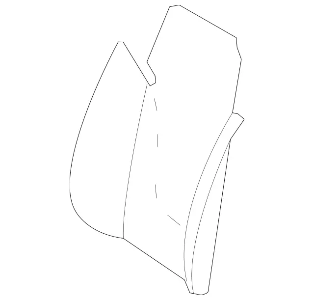 447906100066 - Body: Seat Back Heater for Mercedes-Benz Image