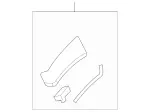 2226809202 - : Trim Molding for Mercedes-Benz Image