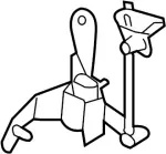 538201MB0A - Suspension: Height Sensor for Infiniti Image