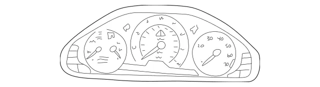 2105408447 - : Exchange Instrument Cluster for Mercedes-Benz Image