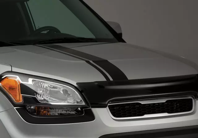 U80702K001BK - Exterior: Racing Stripe (Black) for Kia: Soul Image