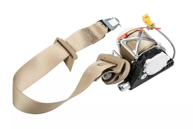 Cashmere Passenger Seat Belt with Retractor and Pre-Tensioner - GM (19256145)