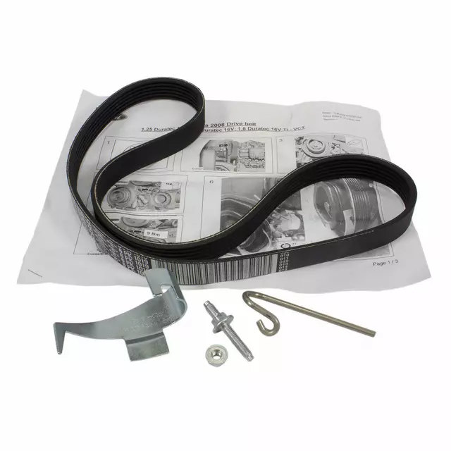 BE8Z8620BA - : 2011-2013 Ford Fiesta - Serpentine Belt for Ford: Fiesta Image