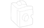 2039882978 - Panelling: Clamp for Mercedes-Benz Image
