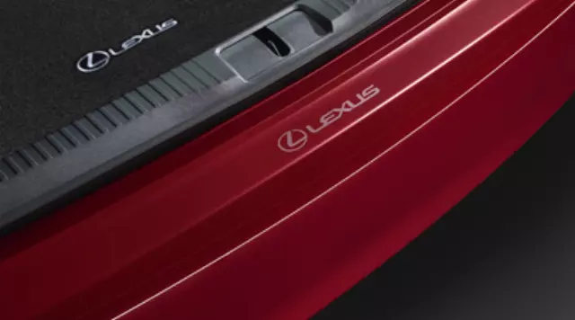 Rear Bumper Applique - Clear - Lexus (pt74730120)