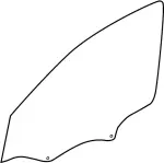 803135DA0A - : Door Glass for Infiniti Image