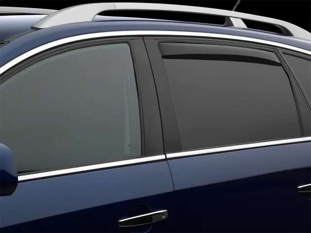 831052IM - Exterior: Dark Tint Side Window Deflector, Rear for WeatherTech Image