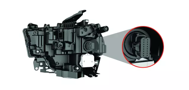 Headlamp, Right - Mopar (68360182AA)