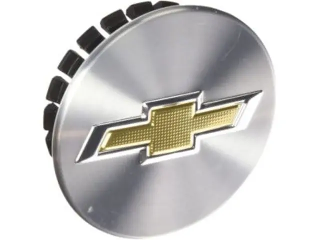 19299317 - Wheels: Wheel Center Caps, Chrome, Gold Bowtie for Chevrolet: Cruze Limited, Impala, Malibu, Malibu Limited, Trax, Volt Image