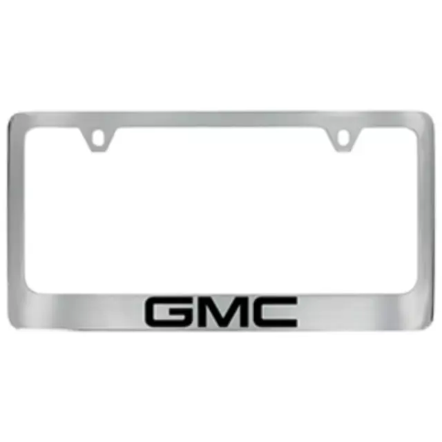 19368089 - Exterior: License Plate Frame for GMC: Acadia, Acadia Limited, Savana 1500, Savana 2500, Savana 3500, Savana 4500, Sierra 1500, Sierra 1500 Limited, Sierra 2500 HD, Sierra 3500 HD, Terrain, Yukon, Yukon XL, Yukon XL 1500 Image