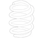 2123212204 - Springs, Suspension and Hydraulic Components: Helical Spring for Mercedes-Benz Image