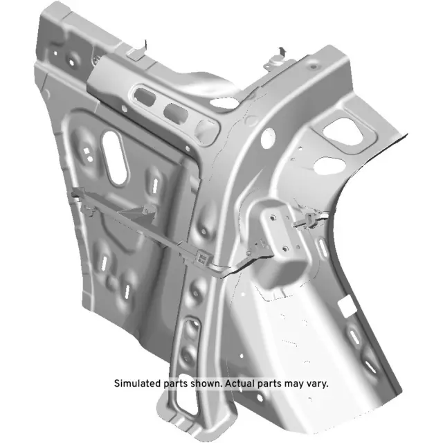 60003512 - : 2021-2023 Chevrolet Trailblazer - Driver Side Quarter Inner Panel for Chevrolet: Trailblazer Image