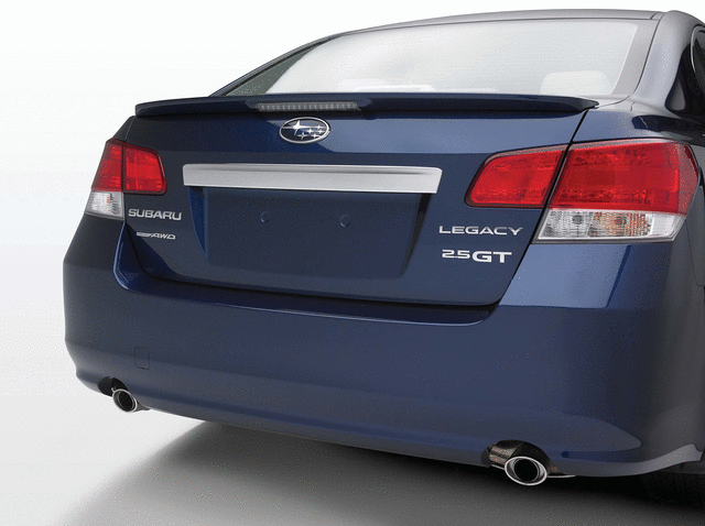 Chrome Trunk Trim - Back-Up Camera - W/Rear - Subaru (J1210AJ017)