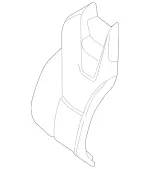 17291095028Q59 - : Seat Back Cover for Mercedes-Benz Image