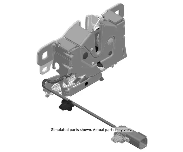 13560922 - Body: Latch for Cadillac: ESCALADE IQ | GMC: Hummer EV Pickup, Hummer EV SUV Image