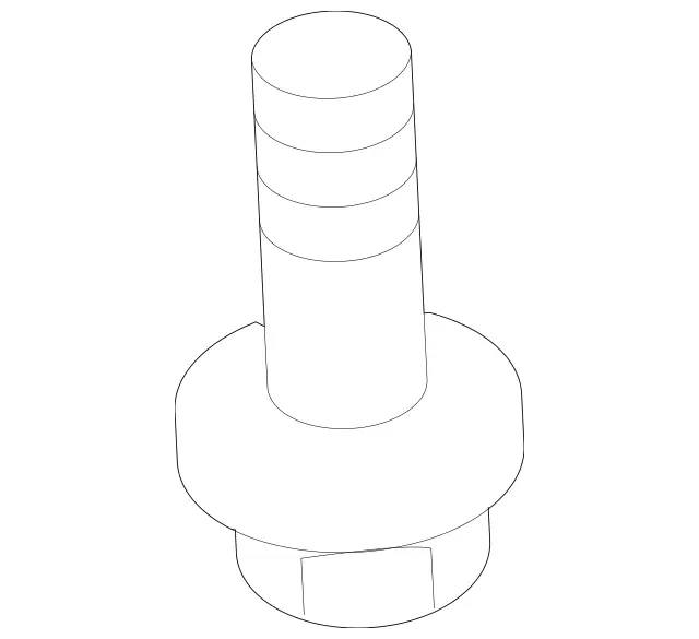 89905601 - Attachment Parts: Screw for Mercedes-Benz: 180C, C230, C240, C280, C32 AMG, C320, C350, C55 AMG, CLK320, CLK350, CLK430, CLK500, CLK55 AMG, CLK550, CLK63 AMG, S430, S55 AMG Image image