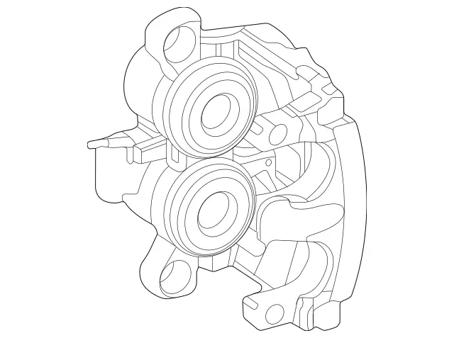 1674210902 - Brakes: Fixed Caliper for Mercedes-Benz: GLE63 AMG S, GLS63 AMG, Maybach GLS600 Image