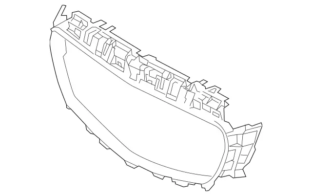 2388880200 - Attachment Parts: Carrier for Mercedes-Benz: E400, E43 AMG, E450, E53 AMG Image image