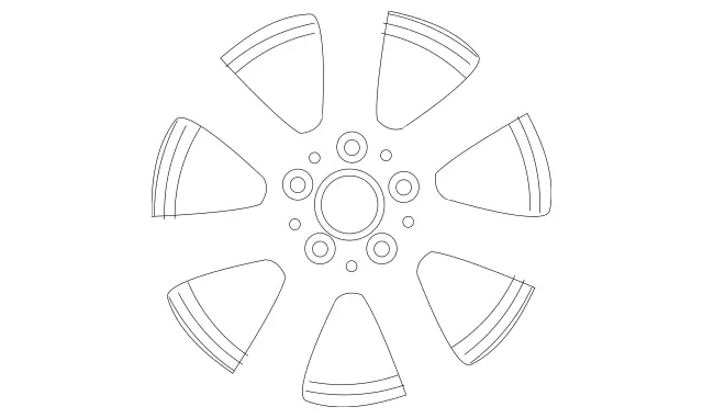 20440111029765 - Wheels: Exchange Disk Wheel for Mercedes-Benz: C250, C300, C350, C63 AMG Image