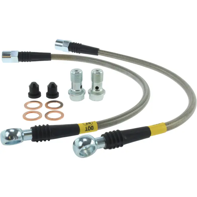 95033505 - Brakes &amp; Brake Parts: StopTech Stainless Steel Brake Line Kit for Stoptech Image