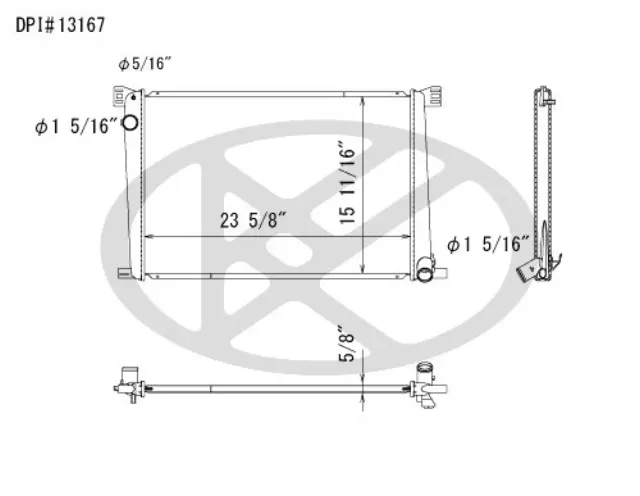 A13167 - Cooling Systems: Koyorad Radiator for Koyo Image