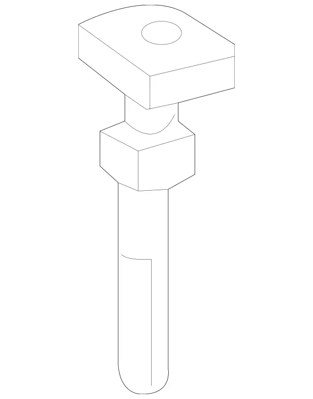 97001419E80 - Body: Headrest Guide for Mercedes-Benz: Sprinter 2500, Sprinter 3500 Image image