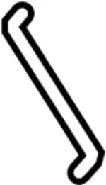 80515JK000 - Body: Lock Rod for INFINITI: G25, G35, G37, Q40 Image