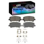4000172401 - : DFC HybriDynamic Brake Pads Hrdwr Kit for DYNAMIC FRICTION Image