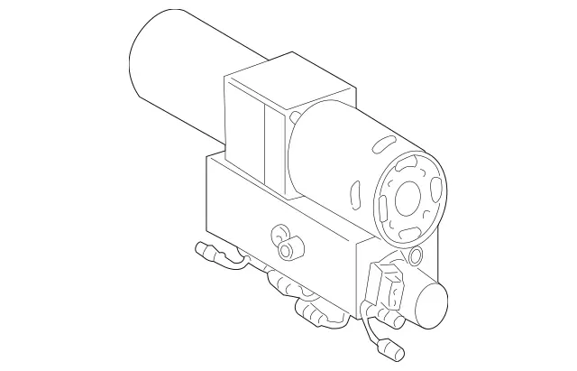 1718000148 - Trunk Lid: Hydraulic Drive for Mercedes-Benz: SLK280, SLK300 Image image