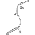 JR3Z7E395D - Body: Cable for Ford: Mustang Image