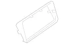 91068989009051 - : Center Bezel for Mercedes-Benz: Sprinter 1500, Sprinter 2500, Sprinter 3500, Sprinter 3500XD, Sprinter 4500 Image