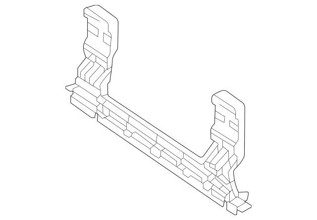 1678808100 - Attachment Parts: Bumper Holder for Mercedes-Benz: GLE350, GLE450, GLE450e, GLE53 AMG, GLE580, GLE63 AMG S, GLS450, GLS580, GLS63 AMG, Maybach GLS600 Image image