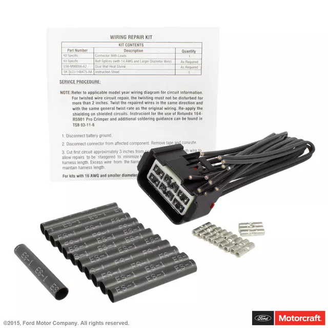 AU2Z14S411TA - : Wire Assembly for Ford Image