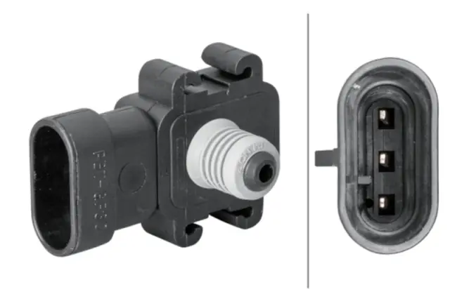 358152001 - Air Intake &amp; Fuel Delivery: Hella Turbocharger Boost Sensor for Hella Image