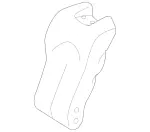 20992006357H91 - Body: Seat Back Cover for Mercedes-Benz Image