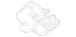 21382100369051 - : Lower Cover for Mercedes-Benz Image