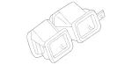 2188310000 - Heating and Ventilation: Air Duct for Mercedes-Benz Image