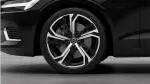 32271991 - Wheels: 19-inch 5-Triple Spoke Black Diamond Cut for Volvo: V60 Image