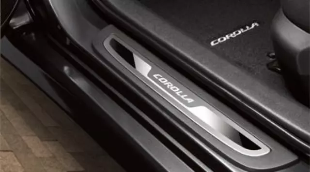 Door Sill Enhancements 4-Pc Set - Dark Gray - Toyota (PT922-02080-11)