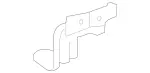 2055051800 - Radiator: Holder for Mercedes-Benz Image