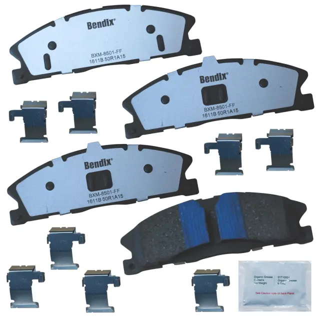 PBD1611B - : BENDIX Fleet MetLok Police Disc Pad for BENDIX Image
