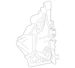 2055013520 - : Holder for Mercedes-Benz: C63 AMG, C63 AMG S Image